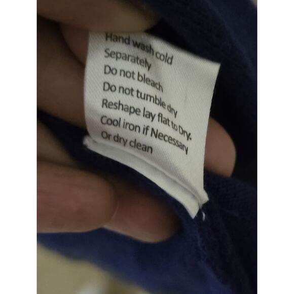 41Hawthorn Women's Large Bluish Purple And Gray Long Open Front Cardigan - Picture 7 of 8